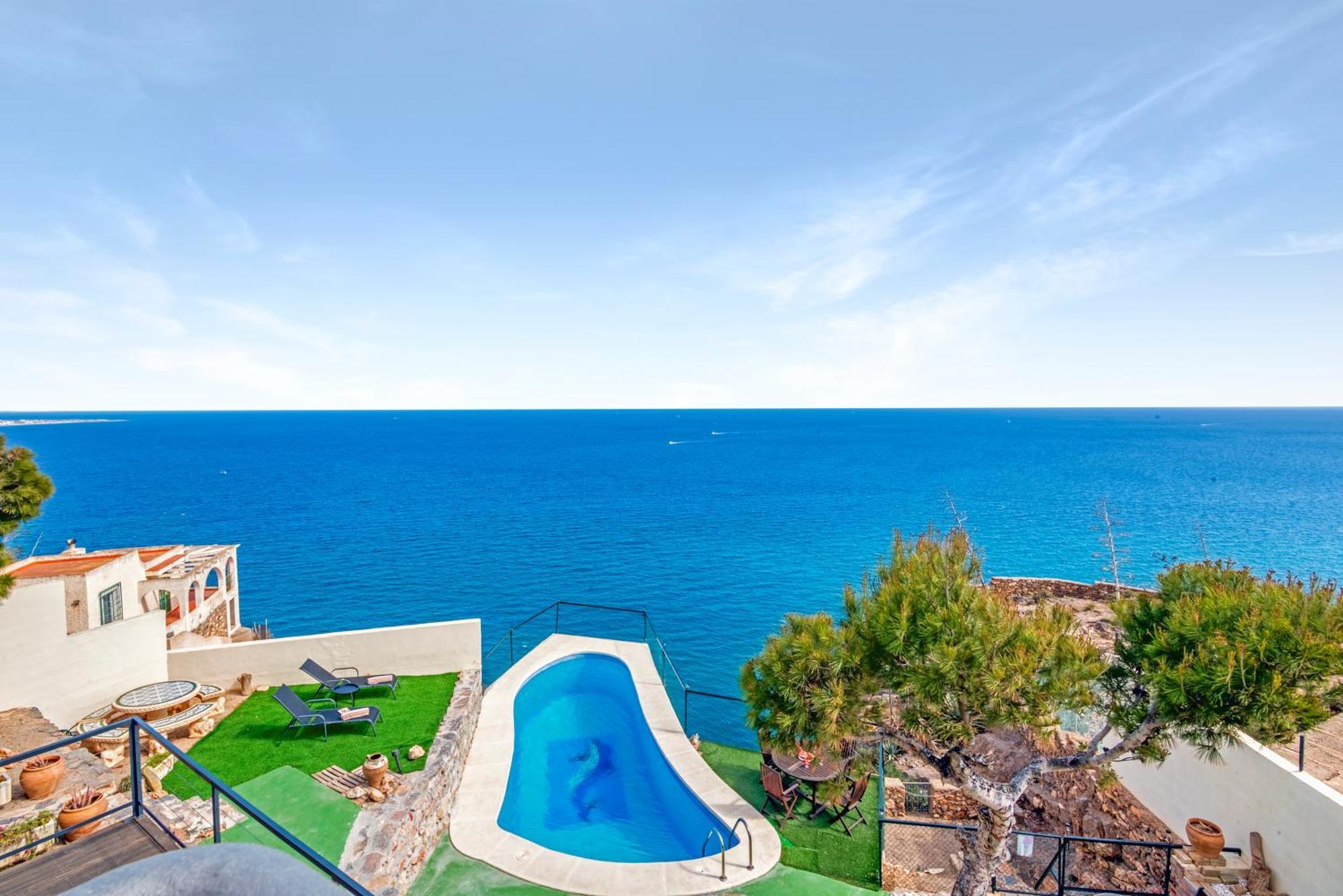 Villa Infinity Sea Views I Pool I Bbq I Jacuzzi Almeria Exterior foto