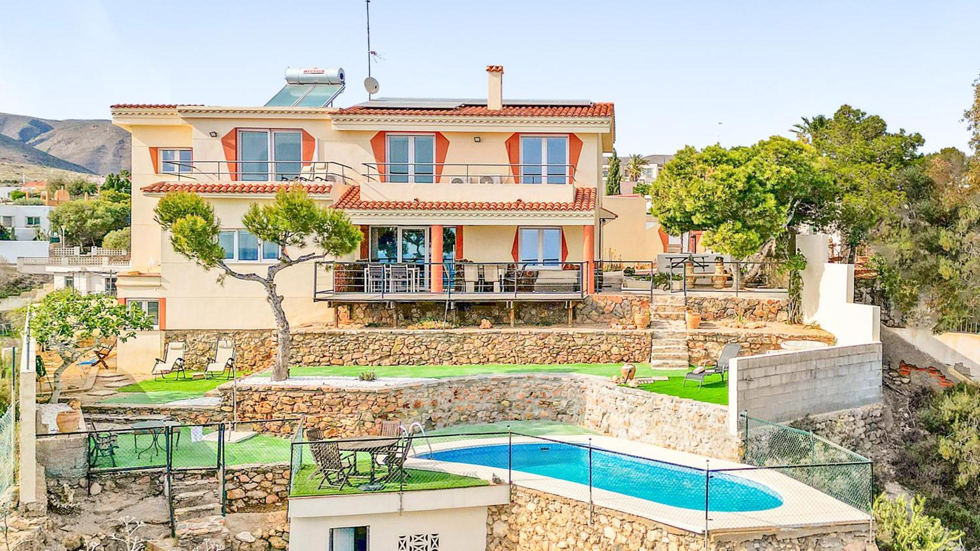 Villa Infinity Sea Views I Pool I Bbq I Jacuzzi Almeria Exterior foto